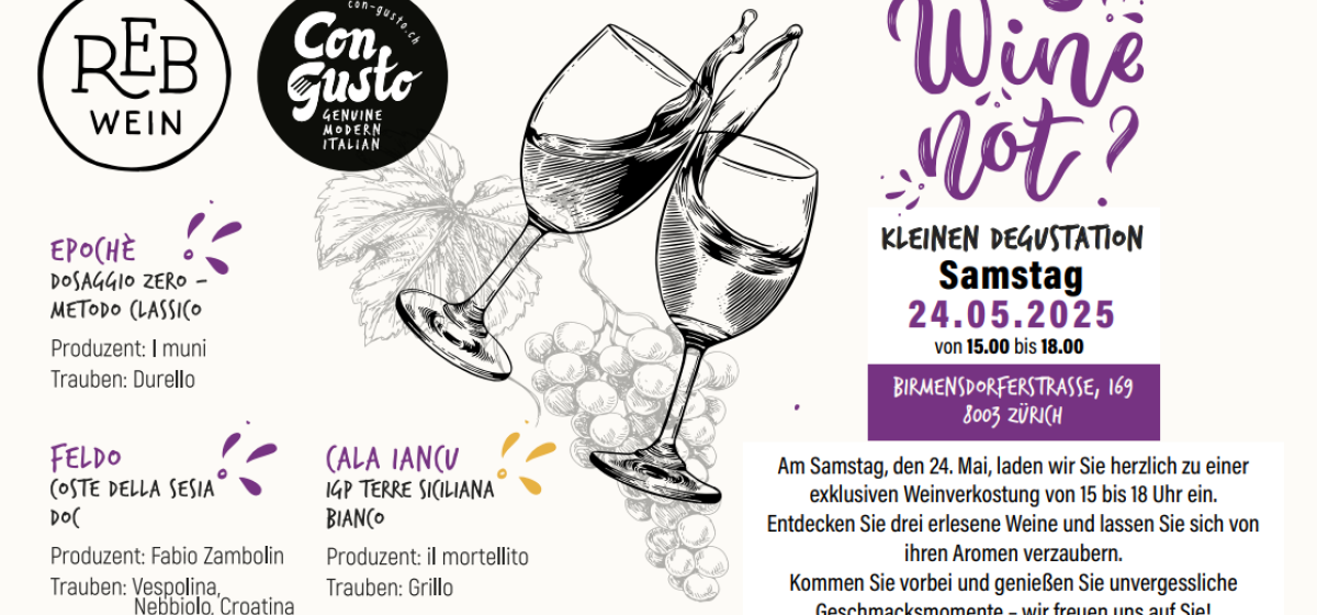 Kleine Degustation - Degustation bei Pizzeria Con Gusto
